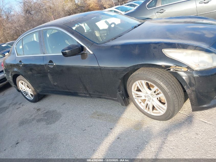 2013 Infiniti G37X VIN: JN1CV6ARXDM764793 Lot: 43991066