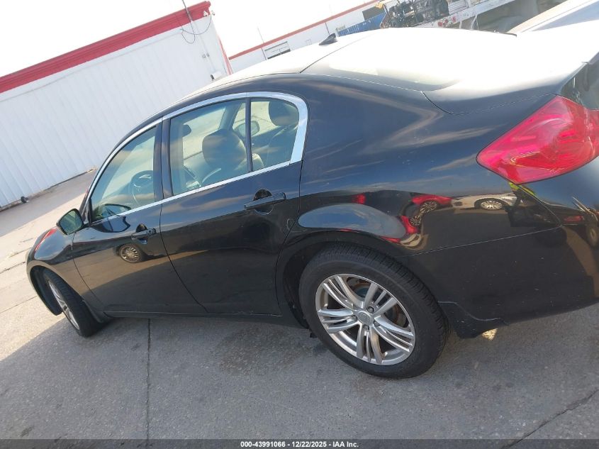 2013 Infiniti G37X VIN: JN1CV6ARXDM764793 Lot: 43991066