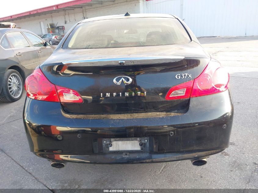 2013 Infiniti G37X VIN: JN1CV6ARXDM764793 Lot: 43991066