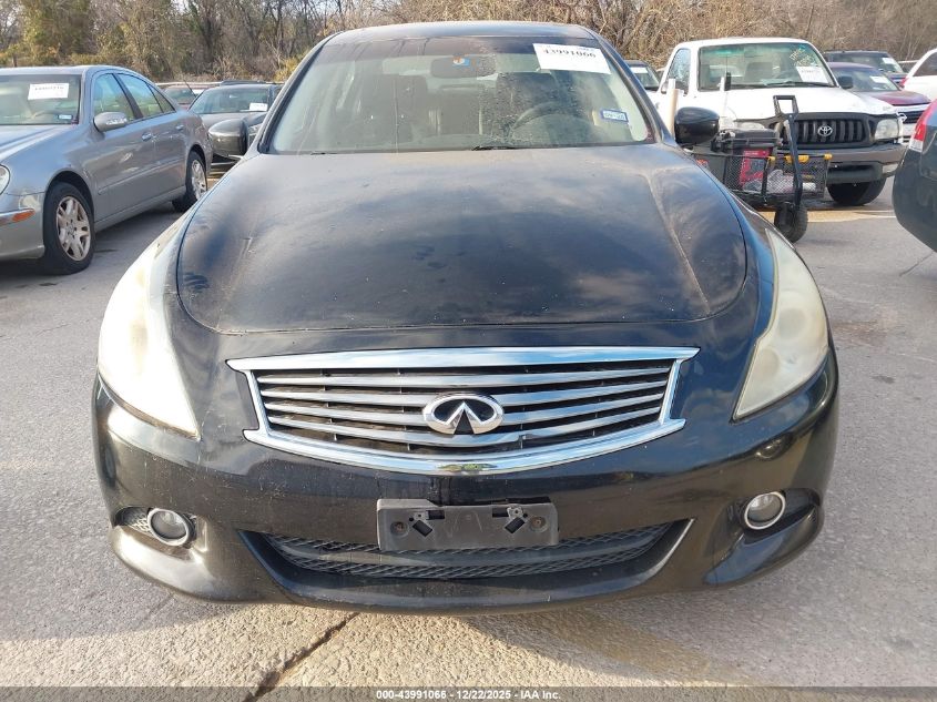 2013 Infiniti G37X VIN: JN1CV6ARXDM764793 Lot: 43991066