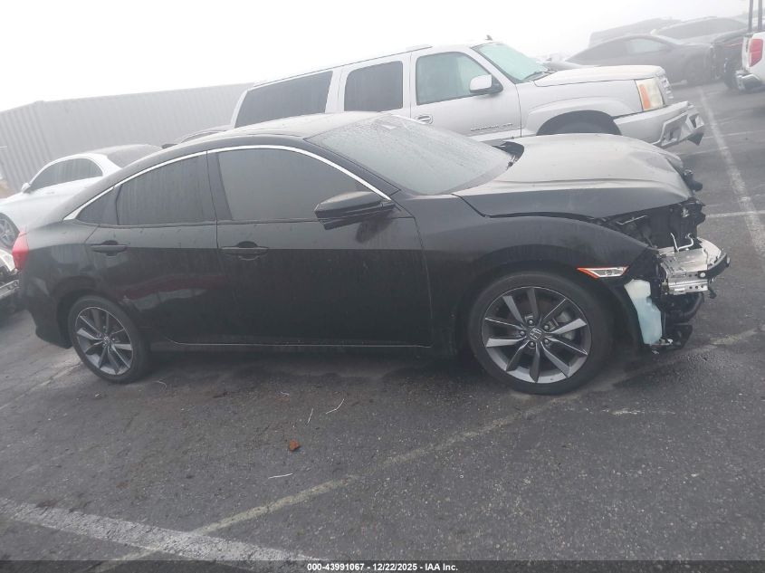 2019 Honda Civic Ex VIN: JHMFC1F39KX006087 Lot: 43991067