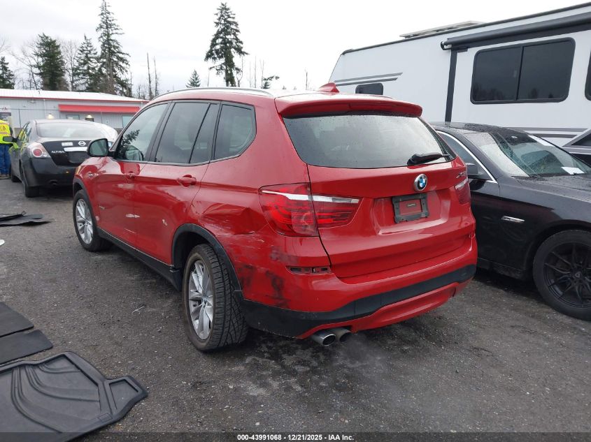 2016 BMW X3 xDrive28I VIN: 5UXWX9C55G0D94799 Lot: 43991068