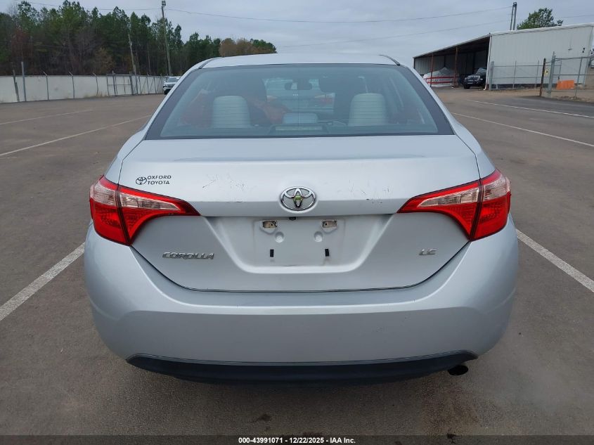 2017 Toyota Corolla Le VIN: 5YFBURHE7HP572010 Lot: 43991071