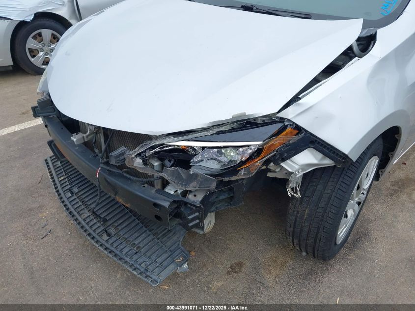 2017 Toyota Corolla Le VIN: 5YFBURHE7HP572010 Lot: 43991071