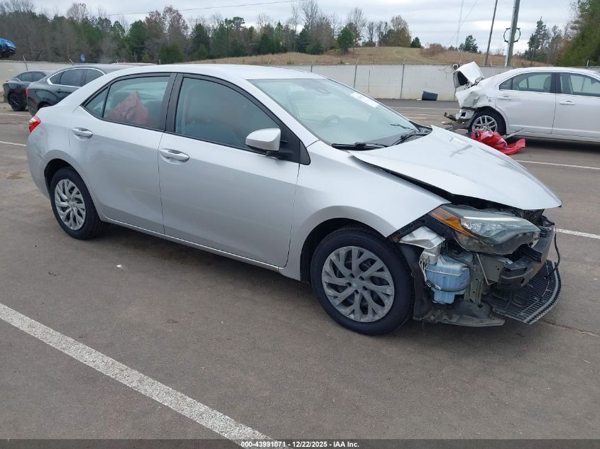 2017 Toyota Corolla Le VIN: 5YFBURHE7HP572010 Lot: 43991071