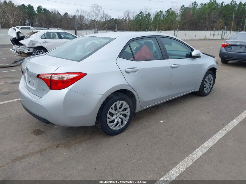 2017 Toyota Corolla Le VIN: 5YFBURHE7HP572010 Lot: 43991071