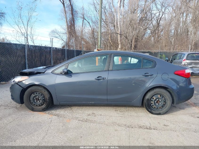 2016 Kia Forte Lx VIN: KNAFK4A67G5606050 Lot: 43991081