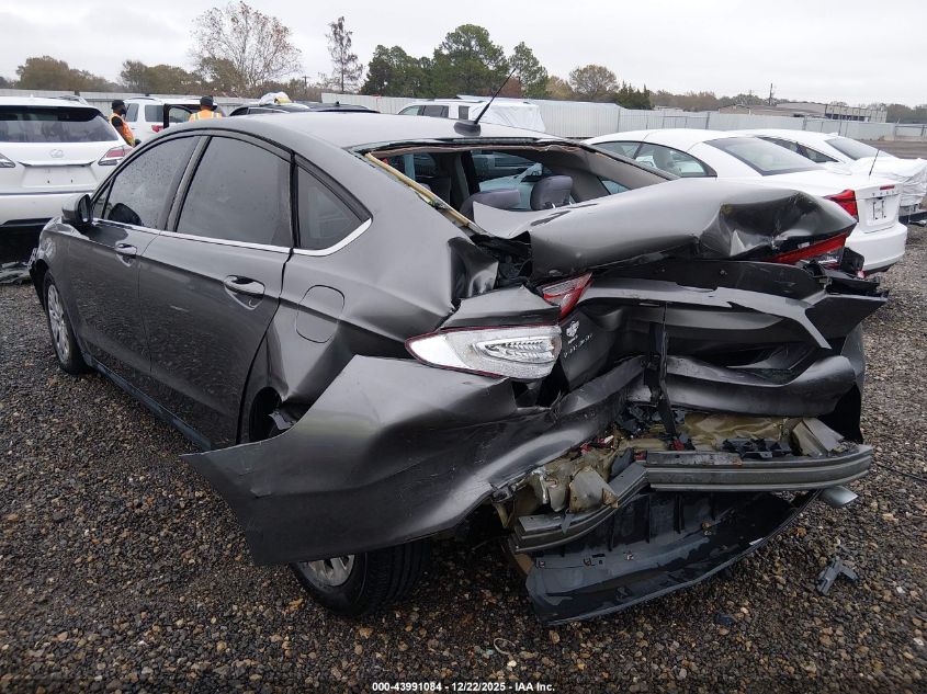 2014 Ford Fusion S VIN: 3FA6P0G76ER350089 Lot: 43991084