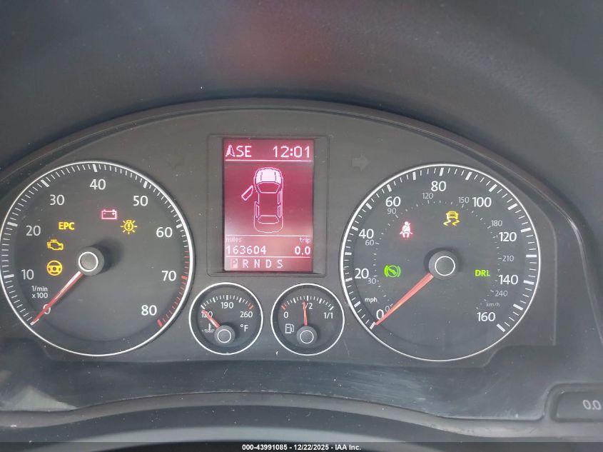 2007 Volkswagen Eos 2.0T VIN: WVWFA71F87V005530 Lot: 43991085