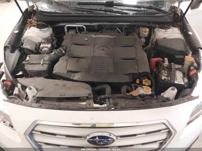 2017 Subaru Outback 3.6R Limited VIN: 4S4BSENC9H3230144 Lot: 43991094