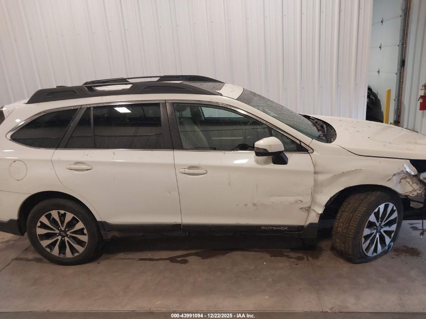 2017 Subaru Outback 3.6R Limited VIN: 4S4BSENC9H3230144 Lot: 43991094