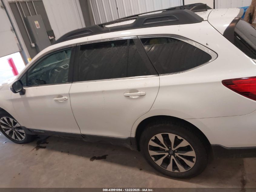 2017 Subaru Outback 3.6R Limited VIN: 4S4BSENC9H3230144 Lot: 43991094