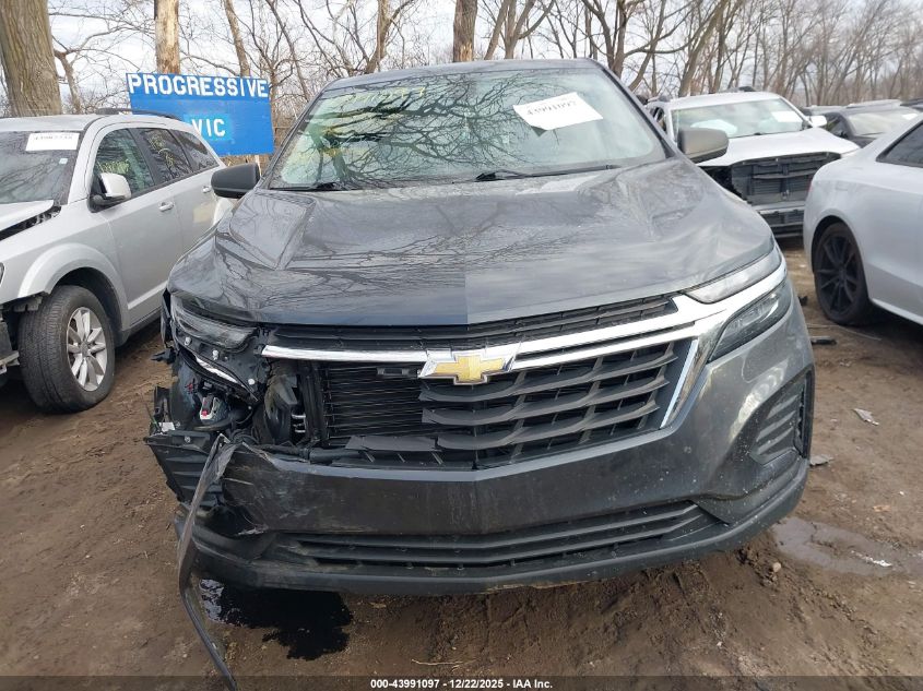 2022 Chevrolet Equinox Awd Ls VIN: 3GNAXSEV4NS210124 Lot: 43991097