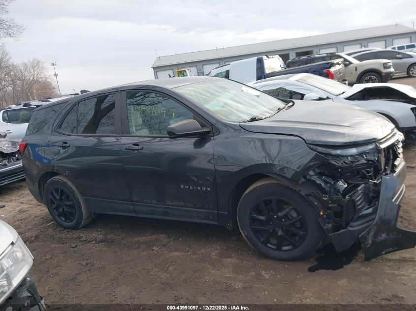 2022 Chevrolet Equinox Awd Ls VIN: 3GNAXSEV4NS210124 Lot: 43991097