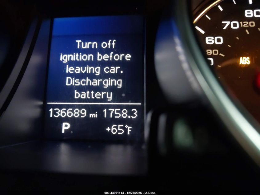 2013 Audi A5 2.0T Premium VIN: WAULFAFRXDA052191 Lot: 43991114