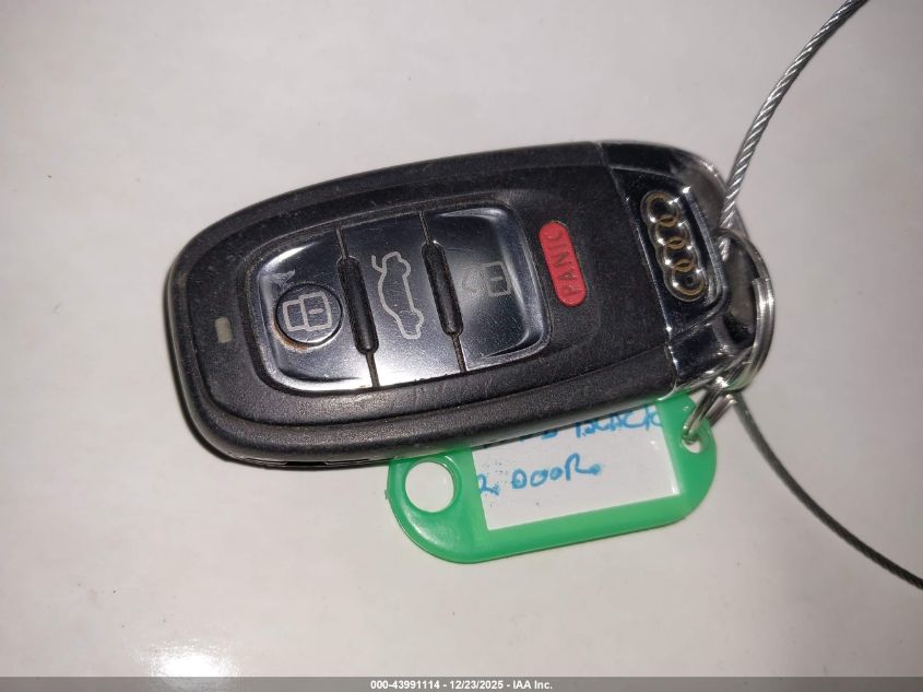 2013 Audi A5 2.0T Premium VIN: WAULFAFRXDA052191 Lot: 43991114