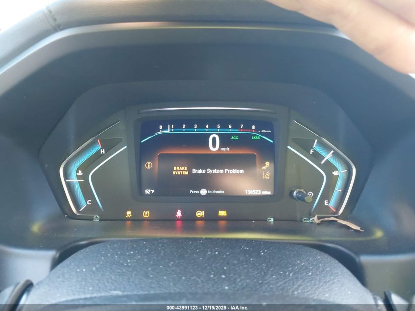 2019 Honda Odyssey Ex-L VIN: 5FNRL6H78KB032444 Lot: 43991123