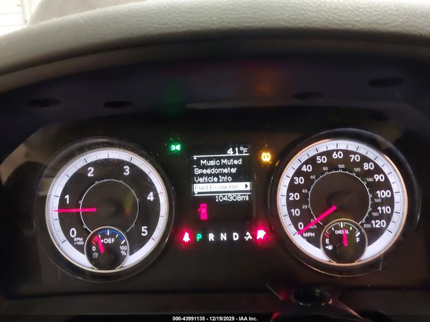 2018 Ram 2500 Tradesman 4X4 6'4 Box VIN: 3C6UR5CL1JG390928 Lot: 43991135