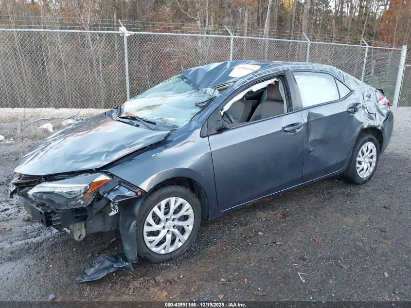 2017 Toyota Corolla Le VIN: 5YFBURHE6HP688850 Lot: 43991146