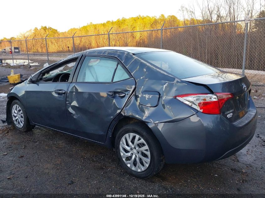 2017 Toyota Corolla Le VIN: 5YFBURHE6HP688850 Lot: 43991146