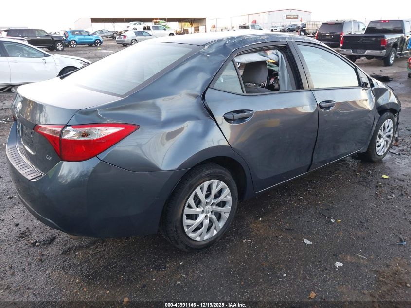 2017 Toyota Corolla Le VIN: 5YFBURHE6HP688850 Lot: 43991146