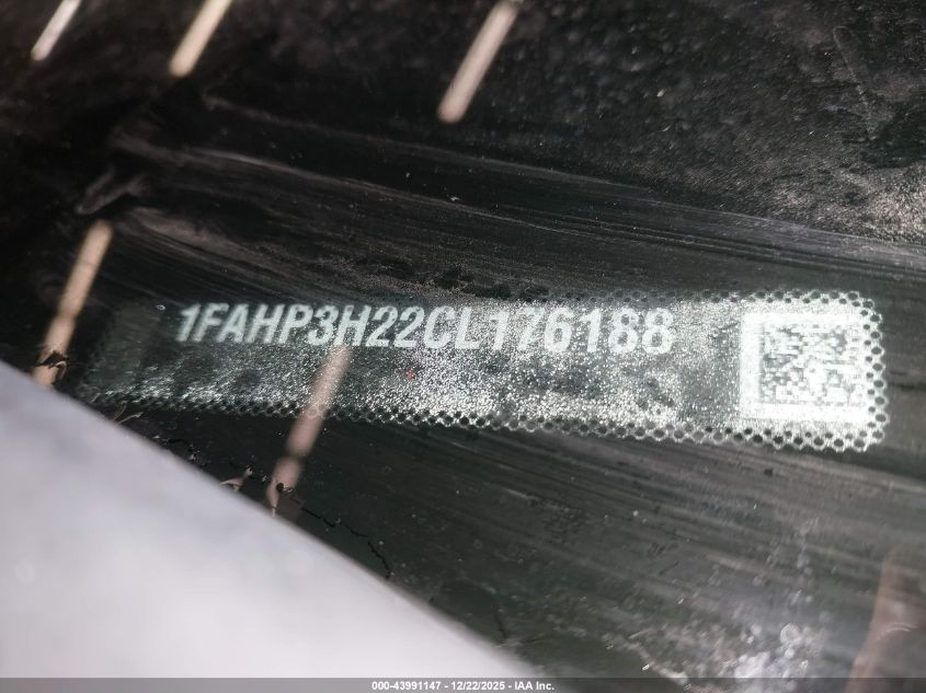 2012 Ford Focus Sel VIN: 1FAHP3H22CL176188 Lot: 43991147