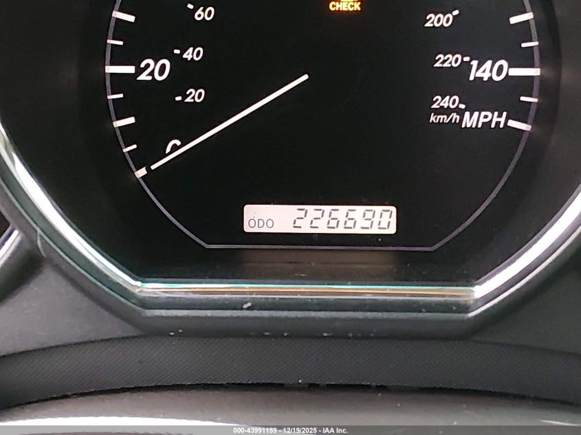 2005 Lexus Rx 330 VIN: JTJHA31U650077186 Lot: 43991159