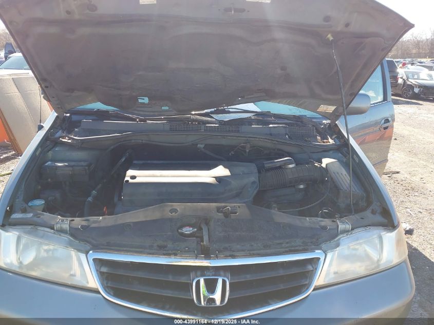 2002 Honda Odyssey Ex VIN: 5FNRL18692B001665 Lot: 43991164