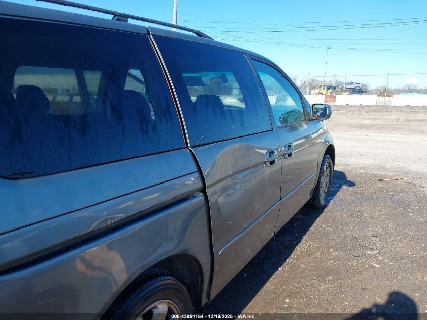 2002 Honda Odyssey Ex VIN: 5FNRL18692B001665 Lot: 43991164