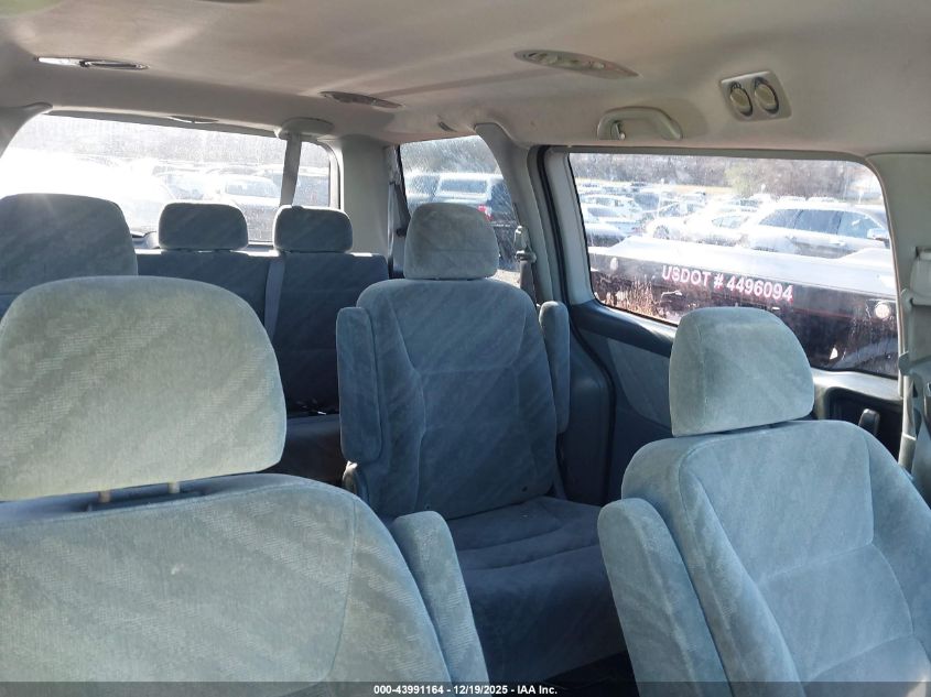 2002 Honda Odyssey Ex VIN: 5FNRL18692B001665 Lot: 43991164