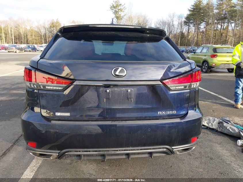 VIN 2T2YZMDA4LC221352 2020 LEXUS RX 350 F SPORT PERFORMANCE