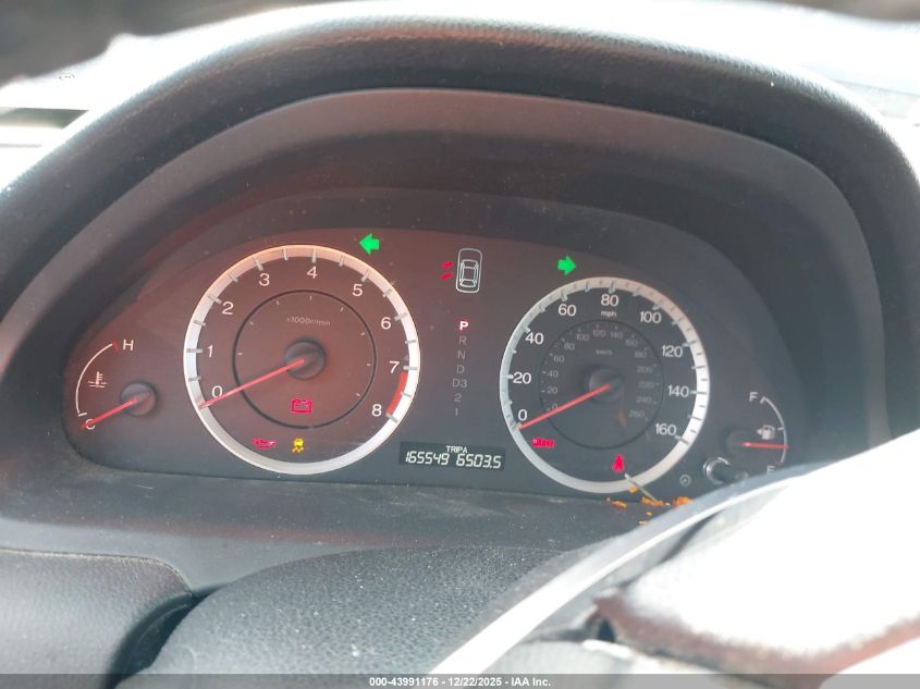 2012 Honda Accord 2.4 Ex-L VIN: 1HGCP2F85CA161512 Lot: 43991176