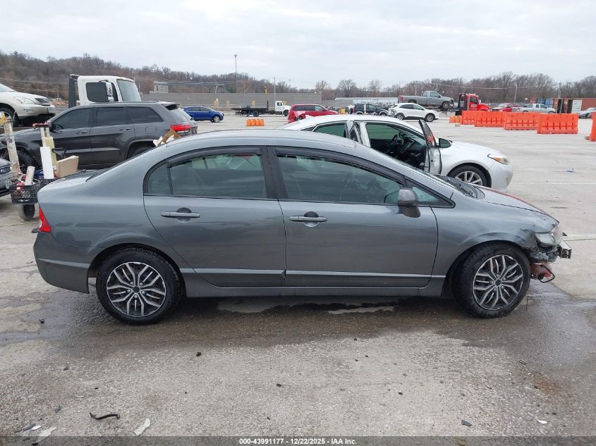 2010 Honda Civic Lx VIN: 19XFA1F53AE003032 Lot: 43991177