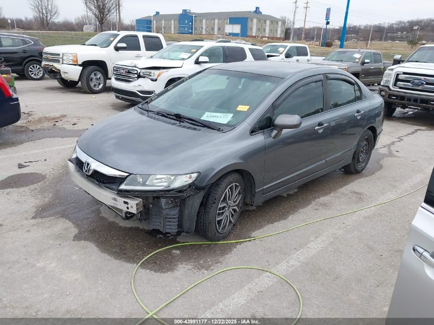 2010 Honda Civic Lx VIN: 19XFA1F53AE003032 Lot: 43991177