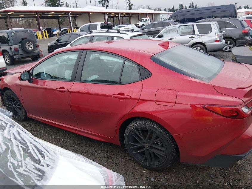 2025 Toyota Camry Se VIN: 4T1DAACK1SU033470 Lot: 43991179