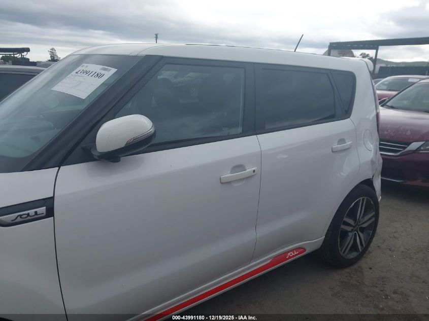 2014 Kia Soul + VIN: KNDJP3A56E7027357 Lot: 43991180