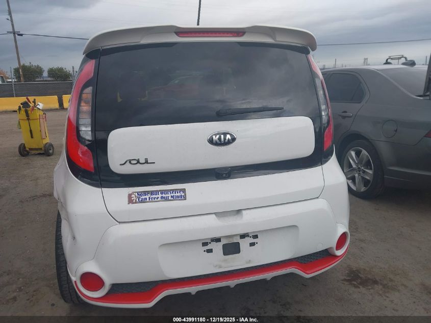 2014 Kia Soul + VIN: KNDJP3A56E7027357 Lot: 43991180