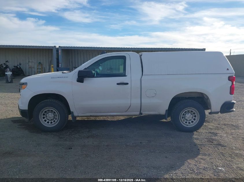 2023 Chevrolet Silverado 1500 2Wd Standard Bed Wt VIN: 3GCNAAEK1PG357728 Lot: 43991189