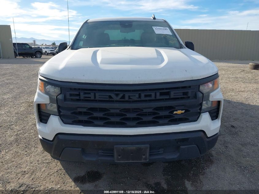 2023 Chevrolet Silverado 1500 2Wd Standard Bed Wt VIN: 3GCNAAEK1PG357728 Lot: 43991189