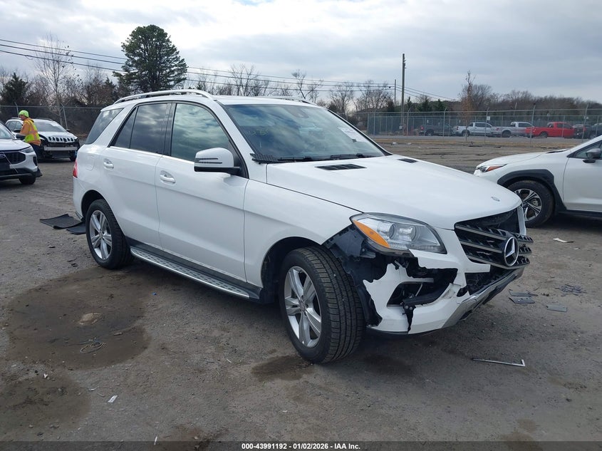 2015 Mercedes-Benz Ml 350 4Matic