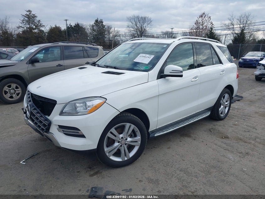 2015 Mercedes-Benz Ml 350 4Matic