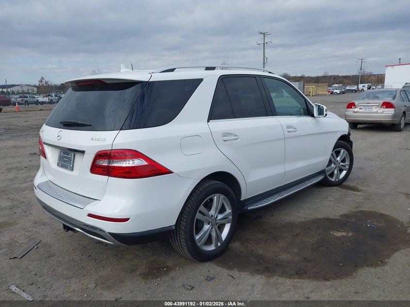2015 Mercedes-Benz Ml 350 4Matic
