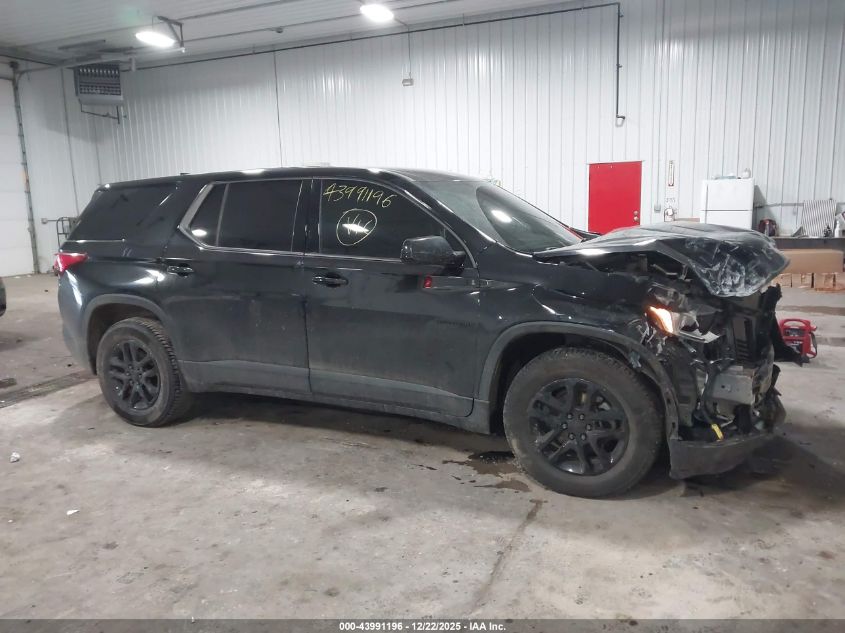 2018 Chevrolet Traverse Ls VIN: 1GNERFKW8JJ157701 Lot: 43991196