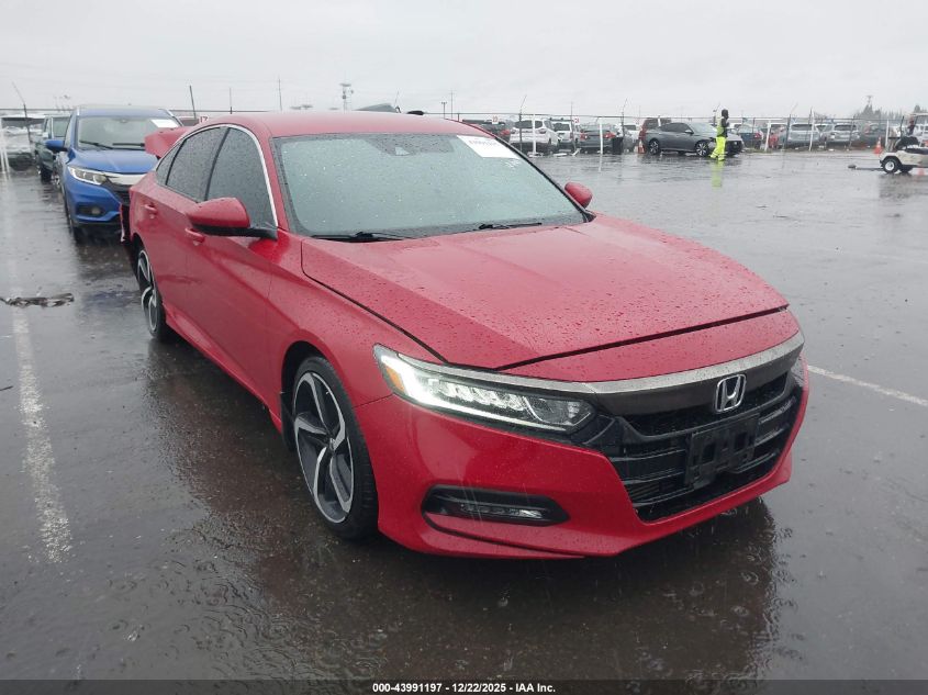 2018 Honda Accord Sport VIN: 1HGCV1F39JA135495 Lot: 43991197