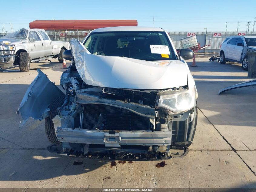 2015 Mitsubishi Outlander Es VIN: JA4AD2A33FZ001350 Lot: 43991199