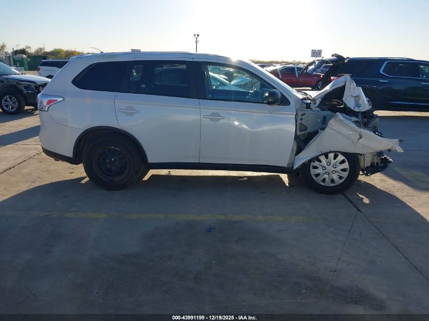 2015 Mitsubishi Outlander Es VIN: JA4AD2A33FZ001350 Lot: 43991199