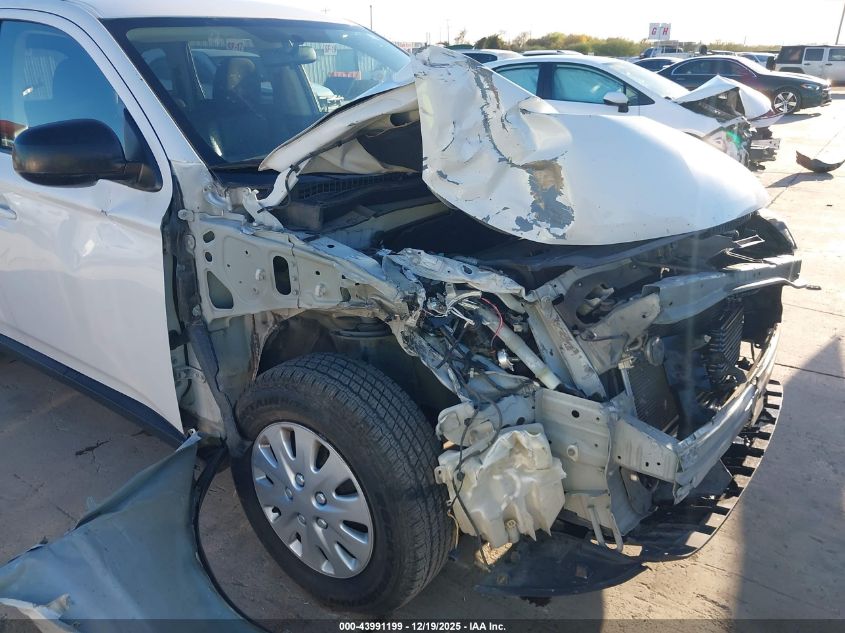 2015 Mitsubishi Outlander Es VIN: JA4AD2A33FZ001350 Lot: 43991199