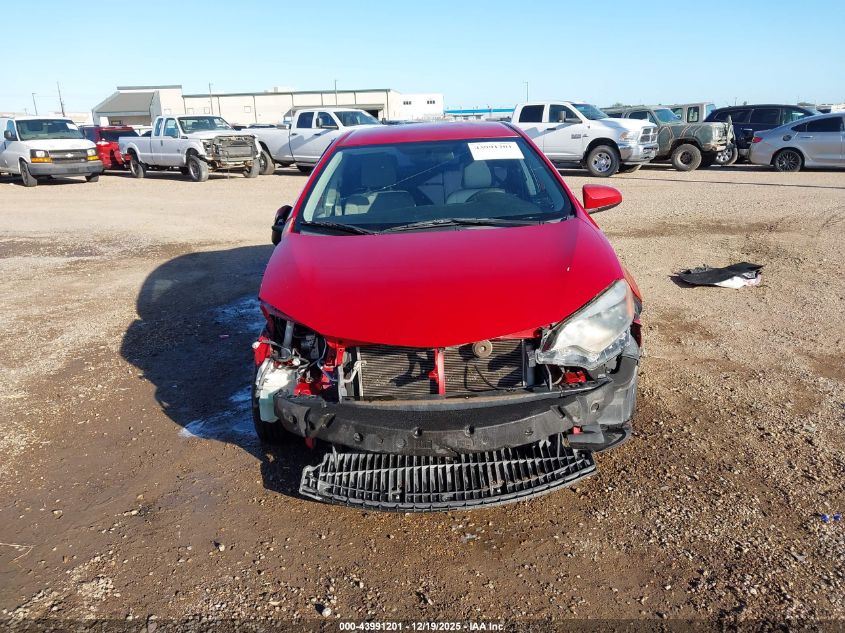 2016 Toyota Corolla Le VIN: 2T1BURHE7GC523436 Lot: 43991201