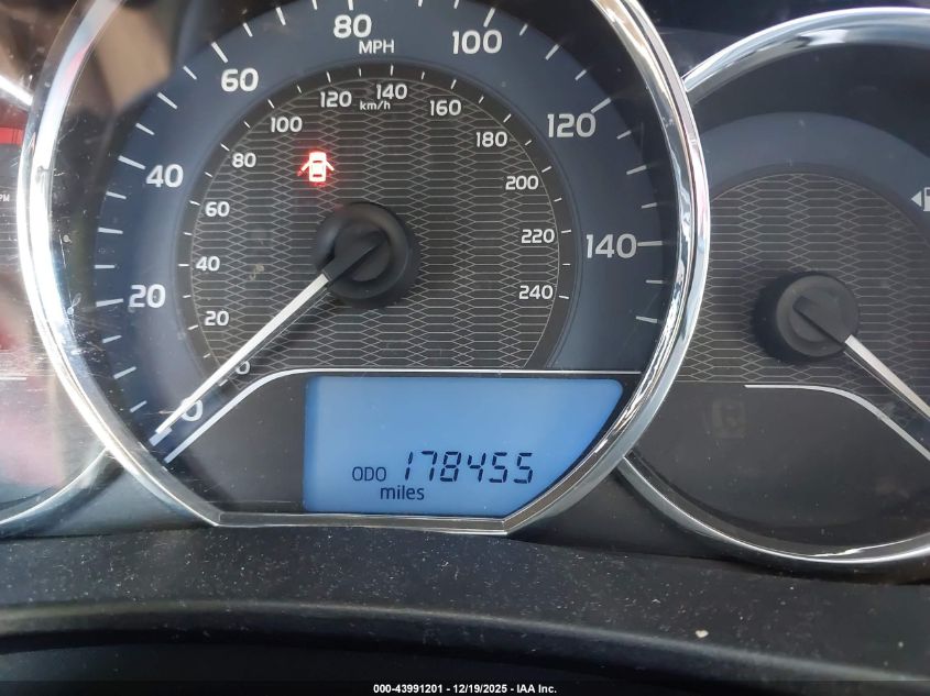 2016 Toyota Corolla Le VIN: 2T1BURHE7GC523436 Lot: 43991201