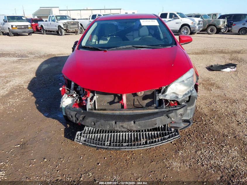 2016 Toyota Corolla Le VIN: 2T1BURHE7GC523436 Lot: 43991201